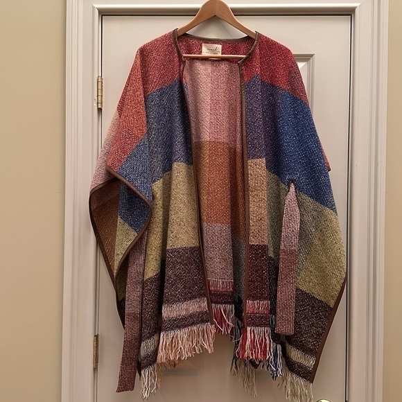 Anthropologie Nomad by Morgan Carper Cardigan Poncho Size M/L - Picture 4 of 10